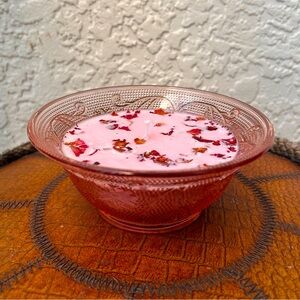 Rosey Cheeks Soy Candle Bowl